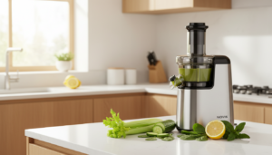 Mehr über den Artikel erfahren Montagmorgen-Kick: Ihr kalorienarmer Saft aus Kühlschrankresten